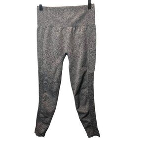 Fabletics Compression Leggings Gray 7/8 Length Size S Small H8